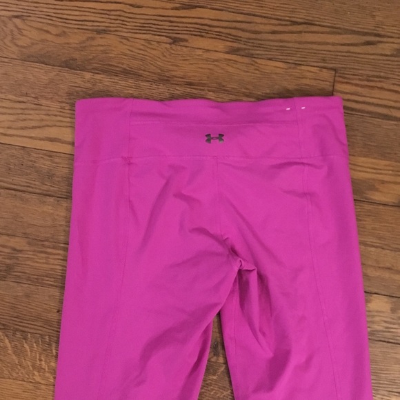 Under Armour ruched pink dry fit leggings - m - Picture 3 of 5